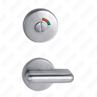 High Quality #304 Stainless Steel Door Handle Lever Handle WC Hardware Thumb Turn Knob (AH26)