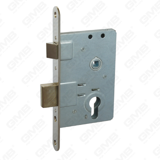 High Security Mortise Door lock Zamak deadbolt Zamak latch cylinder hole Galvanized Finish Lock Body [9216]