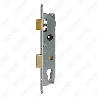 High Security Aluminum Narrow Door Lock cylinder Narrow Galvanized Finish Lock Body (361-20L)