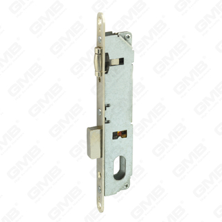 High Security Aluminum Narrow Door Lock roller latch Narrow Lock cylinder Narrow Galvanized Finish Lock Body (361-20RO)