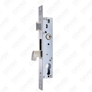 High Security Aluminum Narrow Door Lock Narrow Lock cylinder hole hook lock for sliding door Narrow Lock Body (1240)