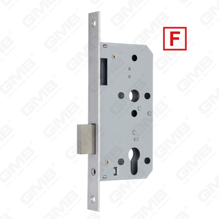High Security Stainless Steel Mortise Door cylinder hole Lock Body for external fire and smoke protection doors (72ZD Series)