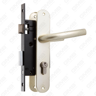 High Security Door Lock set with latch bolt cylinder hole Lock set Lock case lock handle (113)
