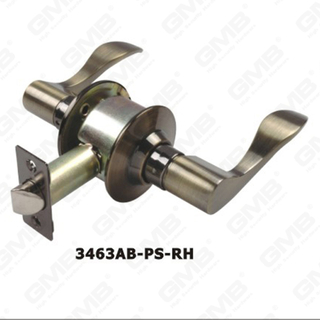 High precision 5-pln tumbler brass cylinder ANSI Standard Cylindrical Lever lock Series (3463AB-PS-RH)