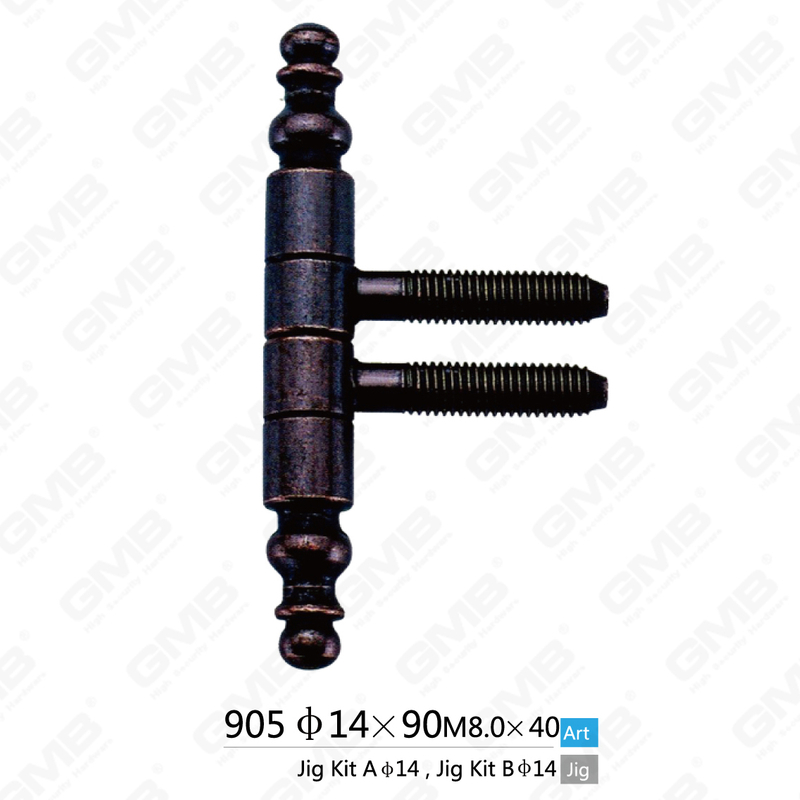 Furniture T Type Hinge with two pins with Crown Head [905 φ14×90] from