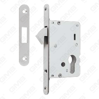 High Security Stainless Steel Mortise Door cylinder hole lock Lock Body for wooden or sliding doors hook lock (50SD)